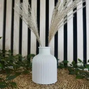 Vela soliflore bouteille ondulé